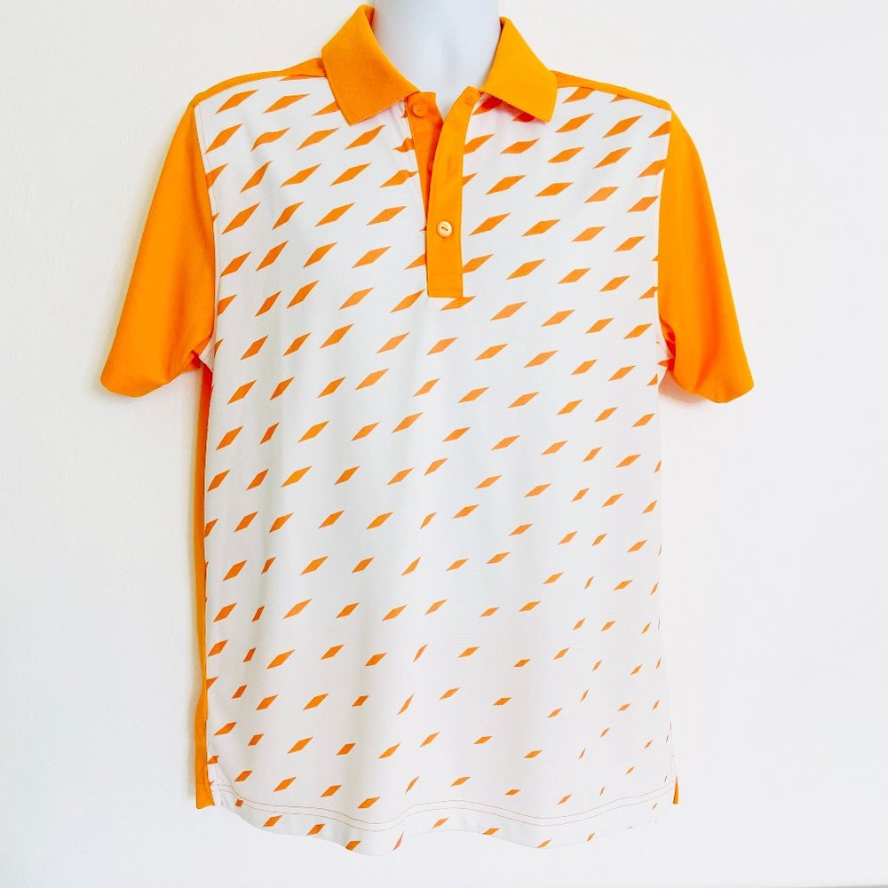 CBUK, by CUTTER & BUCK SPORTS ORANGE POLO